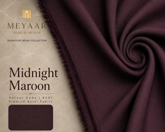 Midnight Maroon | Signature Boski By Meyaar | C01