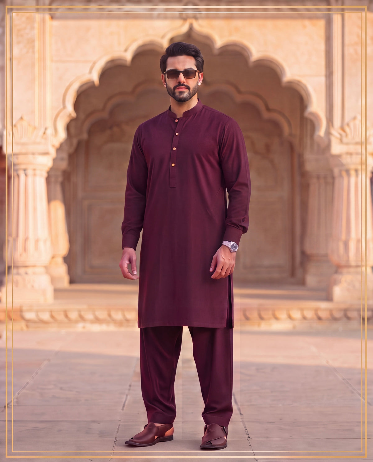 Cherrywood Maroon | Signature Boski By Meyaar | C20