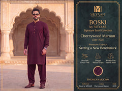 Cherrywood Maroon | Signature Boski By Meyaar | C20