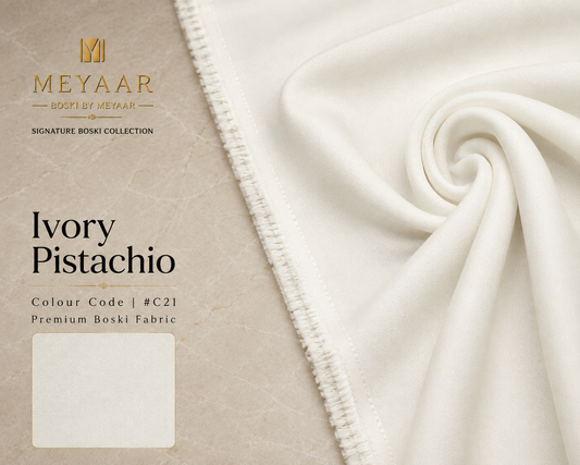 Ivory Pistachio | Signature Boski By Meyaar | C21