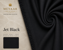 Jet Black | Signature Boski By Meyaar | C27